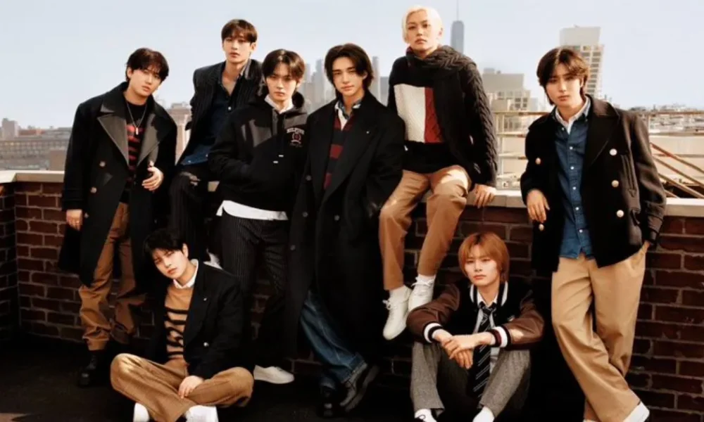 Stray kids tommy hilfiger fall campaign