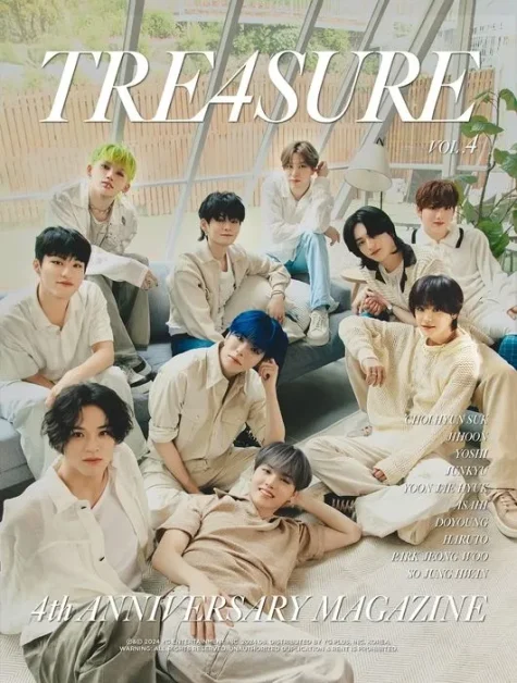 Treasure anniversary magazine