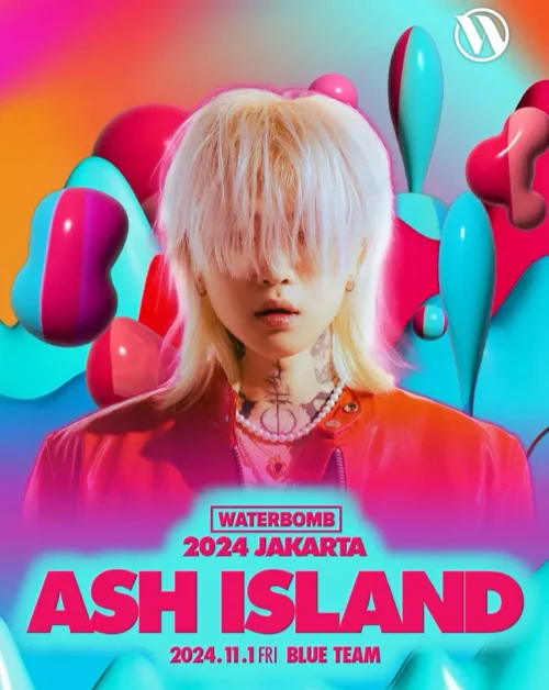 Waterbomb Jakarta Lineup ash island