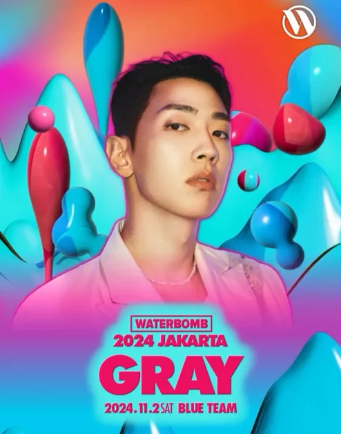 Waterbomb Jakarta Lineup gray