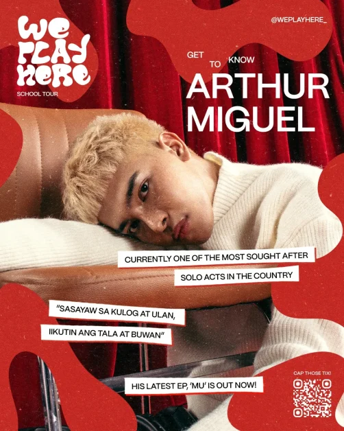 We Play Here 2024 lineup arthur miguel