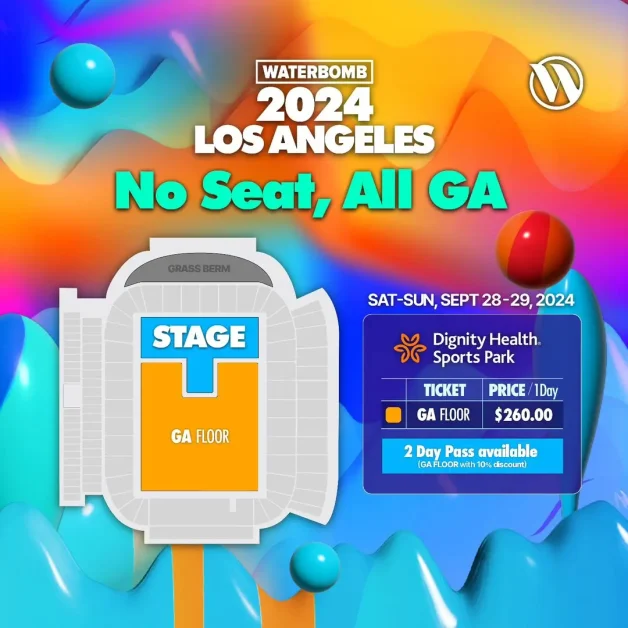 waterbomb los angeles 2024 seat plan
