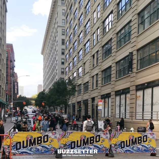 DUMBO Manhattan Bridge View Banner Brooklyn New York City