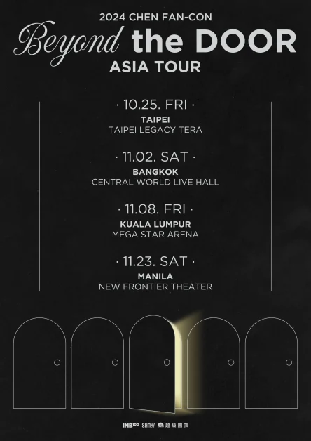 chen beyond the door tour dates