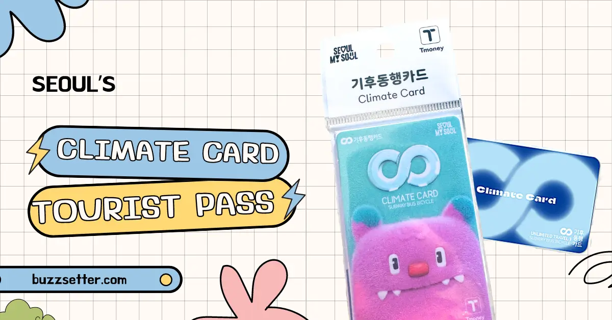 climate card korea tourist pass