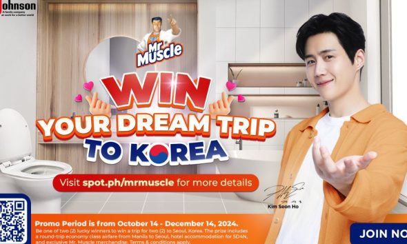 Mr Muscle Partners with Kim Seon Ho Announces Contest for All Expenses Paid Trip to Korea photo 1