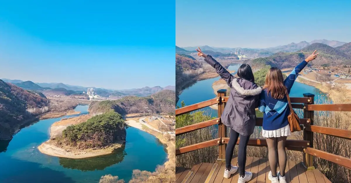 Yeongwol Korean Peninsula Cliffs