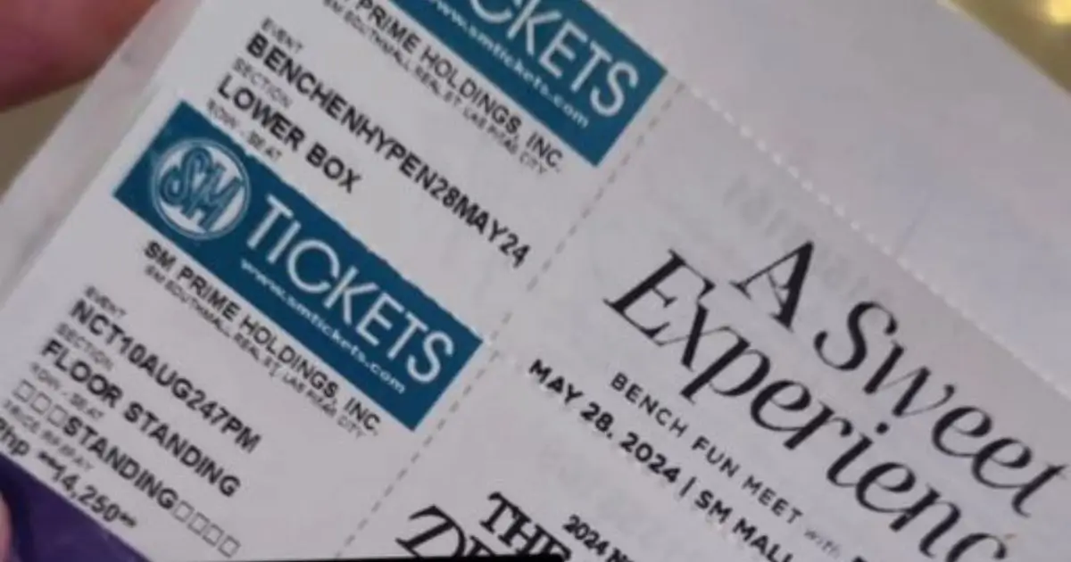 how to check legit sm tickets vs fake
