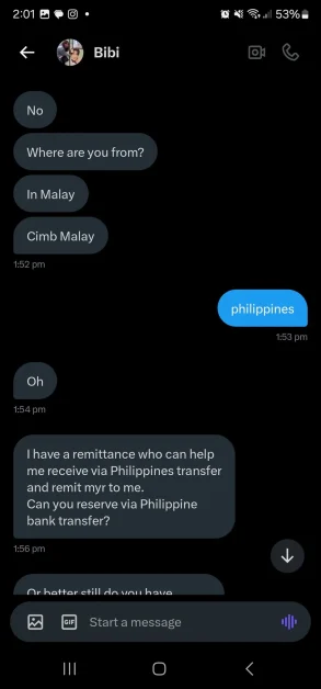 international scammer to local 5