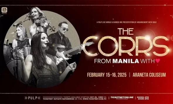 the corrs manila 2025 concert