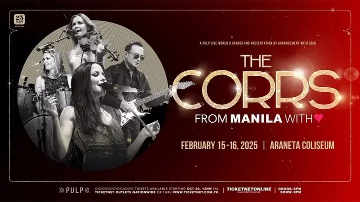 the corrs manila 2025 concert