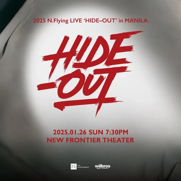nflying hide out manila concert 2025