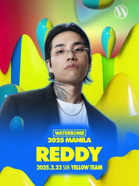 waterbomb manila 2025 lineup reddy