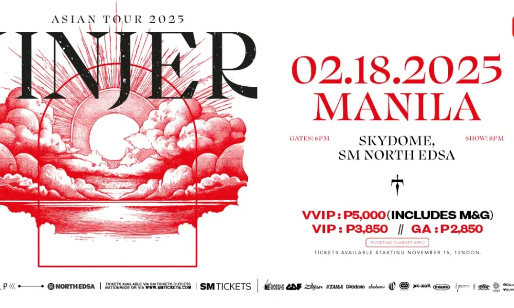 jinjer manila concert 2025