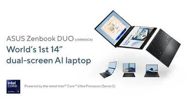2025 asus zenbook duo ai laptops