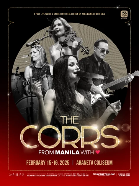The Corrs live in Manila