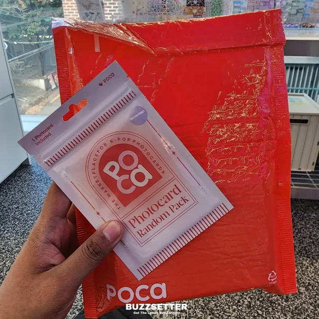 poca spot hongdae random photocard