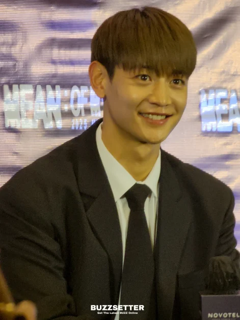 shinee minho manila press conference mean of my first 1