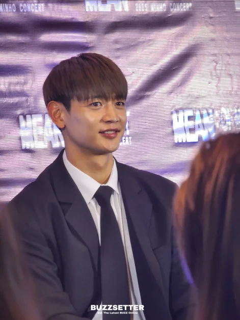 shinee minho manila press conference mean of my first 6