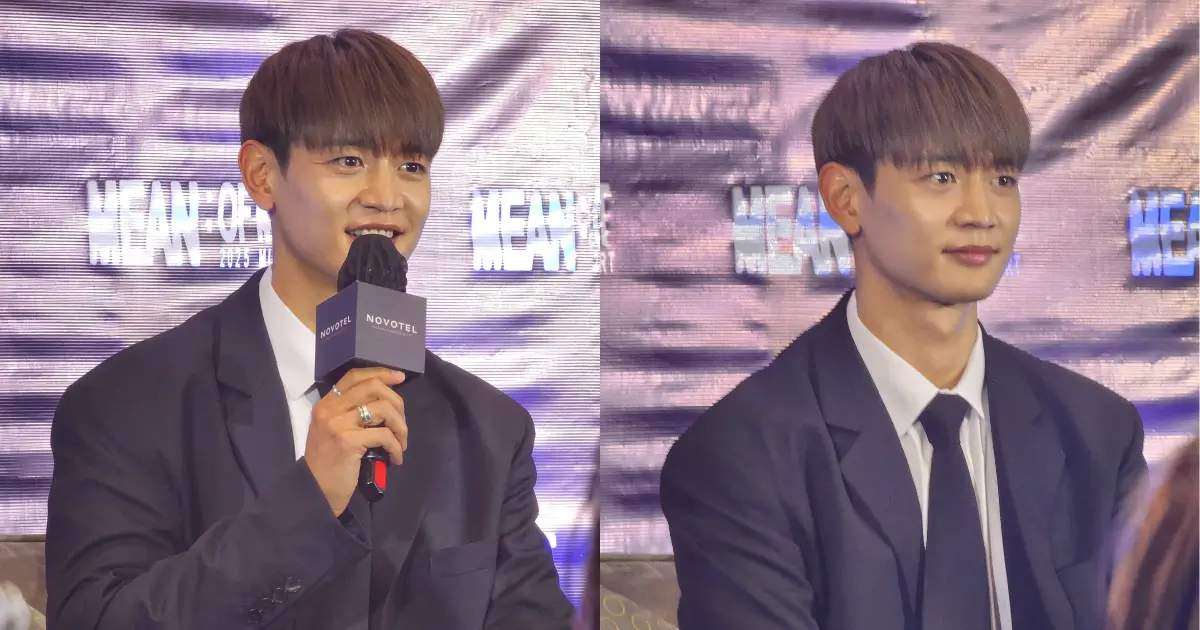shinee minho manila press conference mean of my first