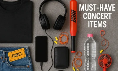 things to bring concert