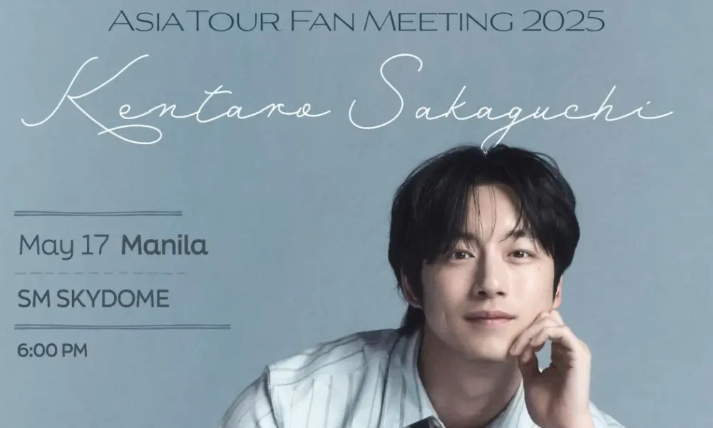 kentano sakaguchi fan meeting manila 2025 ticket prices