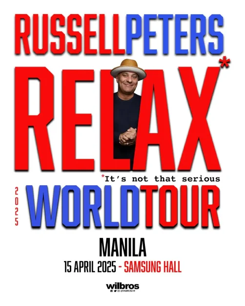 russel peters relax world tour manila