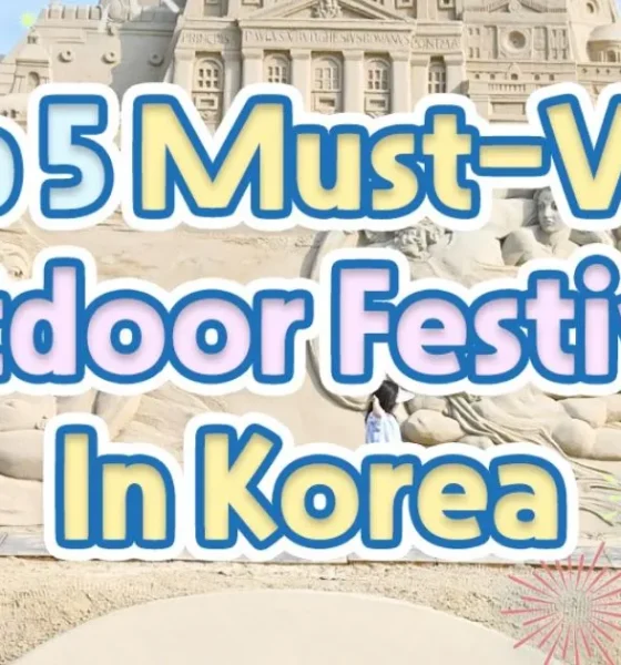 5 must visit outdoor festival in korea
