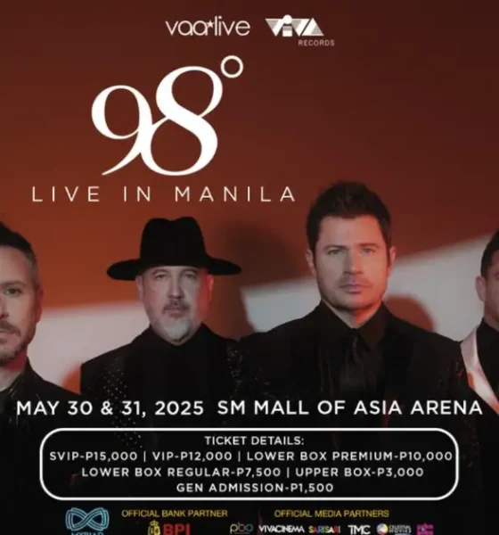 98 degrees manila concert