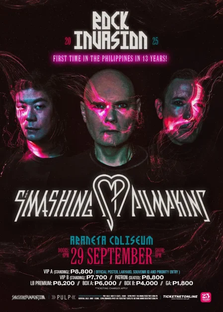 The Smashing Pumpkins Manila rock invasion