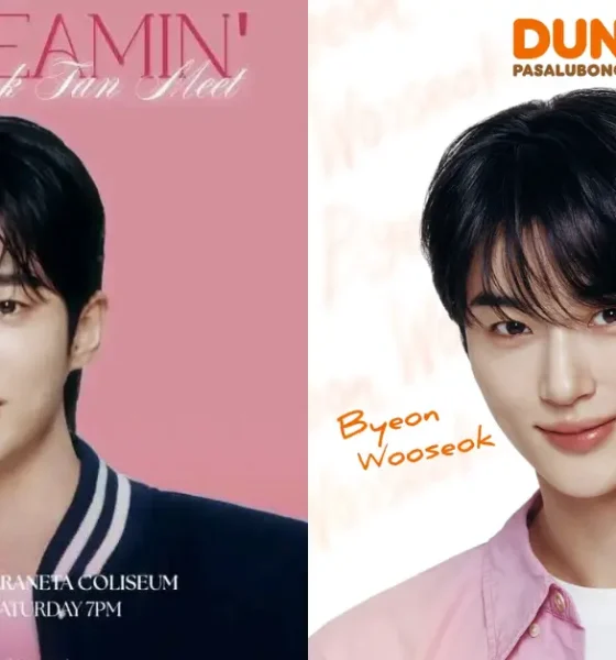 byeon woo seok daydreamin fan meet dunkin