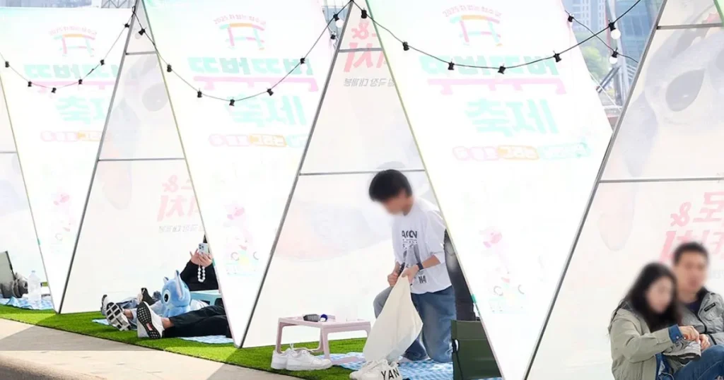 outdoor festival korea Car Free Jamsugyo Bridge Festival