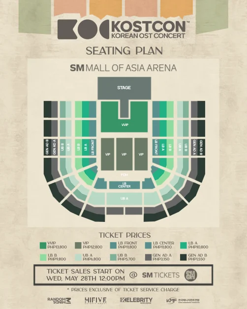 ticket prices for kostcon manila 2025