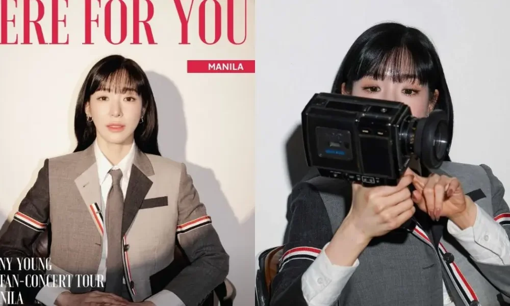 tiffany young here for you manila