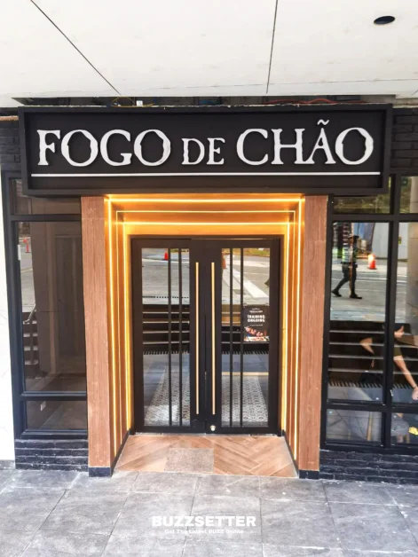 Fogo De Chao Manila Philippines Entrance Lights
