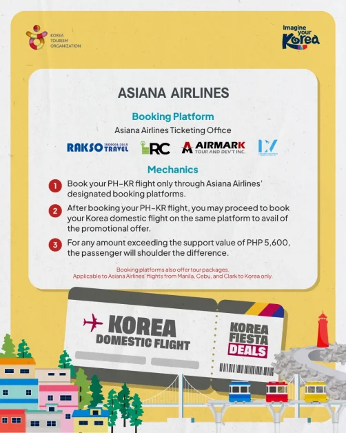 Korea Fiesta Deals 2025 asiana airlines