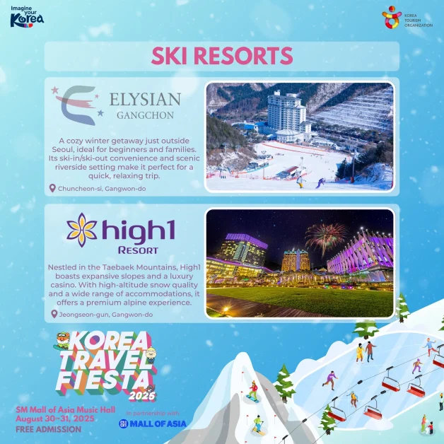 Korea Travel Fiesta 2025 SKI RESORTS 01
