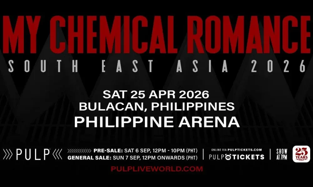 my chemical romance bulacan concert 2026