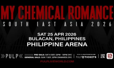 my chemical romance bulacan concert 2026