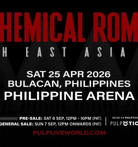 my chemical romance bulacan concert 2026