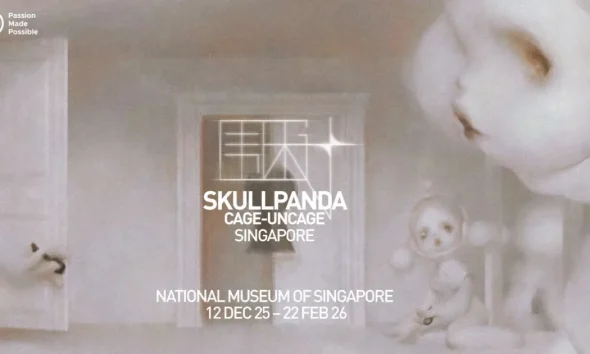 SKULLPANDA CAGE UNCAGE Showcase National Museum of Singapore