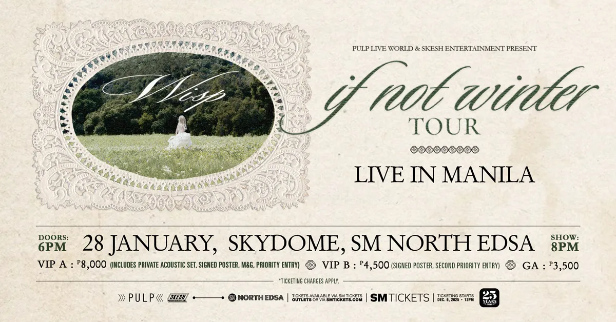 WISP If Not Winter Tour Love in Manila