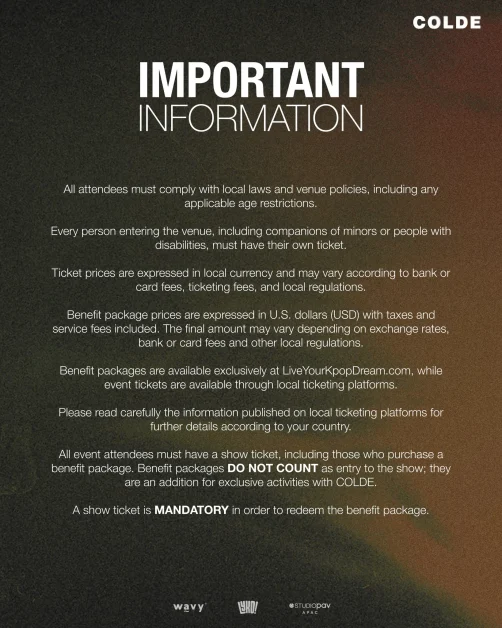 colde blueprint tour in manila faqs