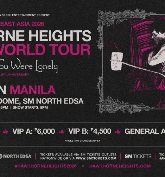 Hawthorne Heights in manila