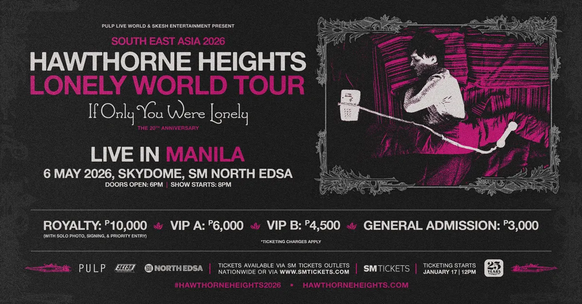 Hawthorne Heights in manila