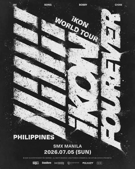 iKON FOUREVER TOUR Manila 2026