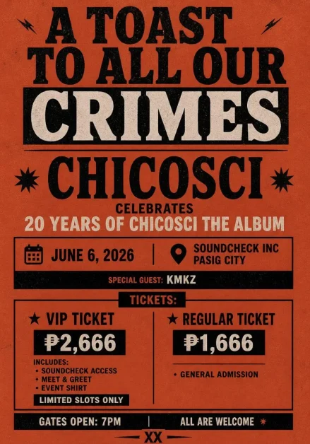 Chicosci anniv poster