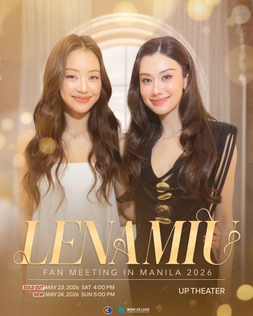 LenaMiu Fan Meeting in Manila Day 2 poster