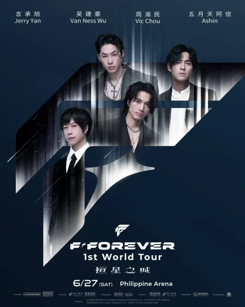 f4 fourever world tour philippines 2026 seat plan