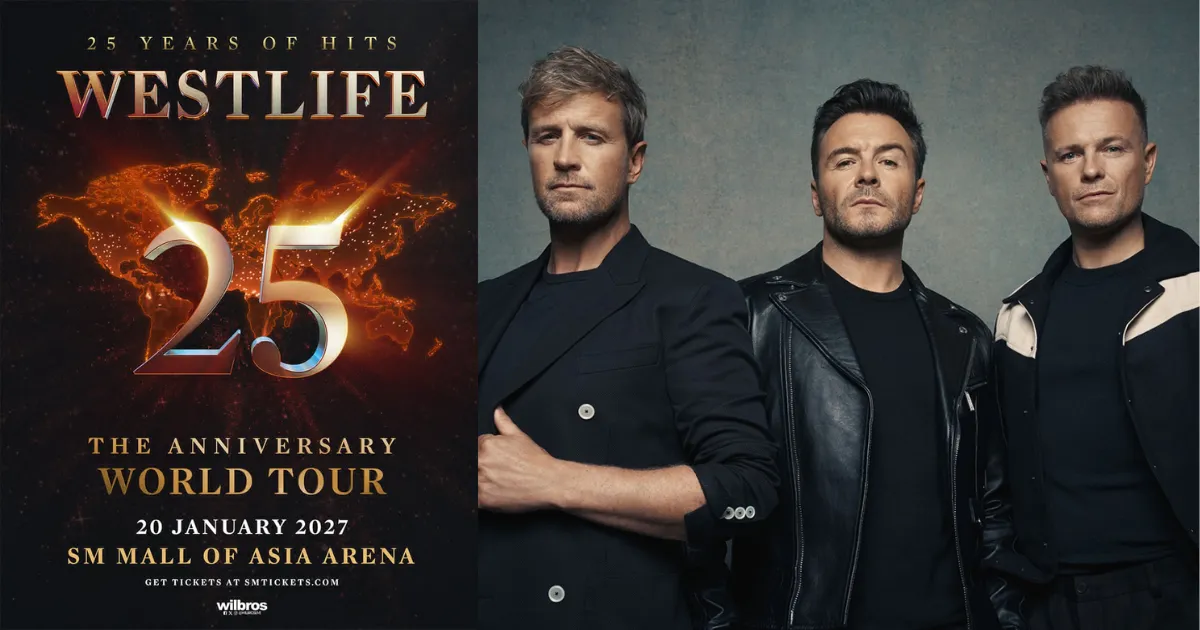 westlife the anniversary tour in manila